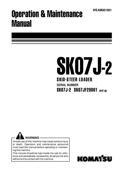 draining oil on 07 komatsu skid steer|komatsu skid steer manual.